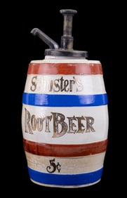 Schuster's Root Beer Ceramic Dispenser