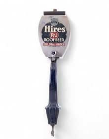 Early 20th C Hire's Root Beer Syrup Dispenser