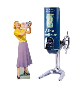 Alka-Seltzer Drug Store Tablet Dispenser
