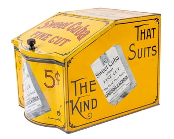 Vintage Sweet Cuba Fine Cut Tobacco Tin