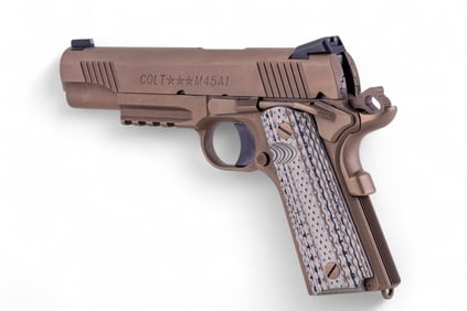 Colt M45A1 .45 ACP Govt Model Desert Tan Pistol