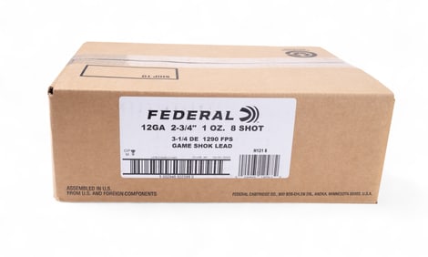 Federal 12GA Shotgun Ammunition NIB