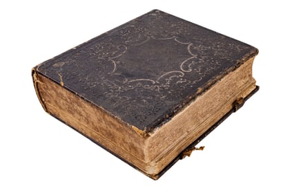 Antique 19th C. Martin Luther German Bible