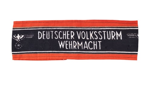WW2 German Volkssturm Wehrmacht Armband