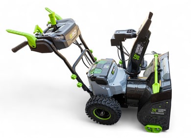 EGO Snowblower, Batteries, Charger