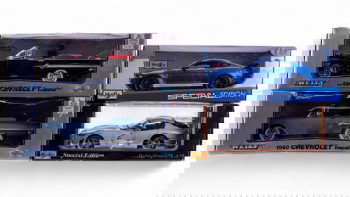 Welly + Maista NIB Sports Car Models (4 Pc.)