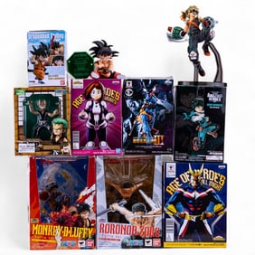 My Hero Academia, OnePiece NIB & more Figures