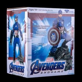 Captain America Resin Statuette NIB