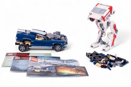 Assembled Lego Kits and Spare Parts