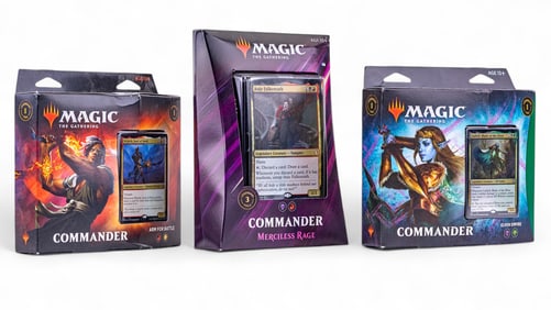 Magic: The Gathering Commander Decks (3)