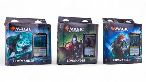 Magic: The Gathering Commander Deck Lot
