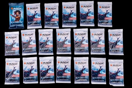 MTG Kaldheim 12 Card Set Booster Packs (20 Pc)