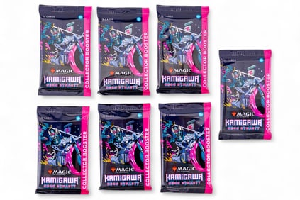 MTG Kamigawa Neon Dynasty Collector Boosters (7)