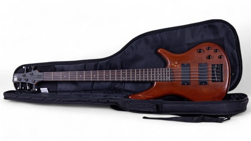 Ibanez SR485 5-String Bass and Fender Bag
