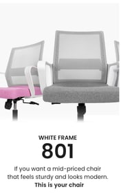 (NIB) Three NeoChair 801W Office Chairs