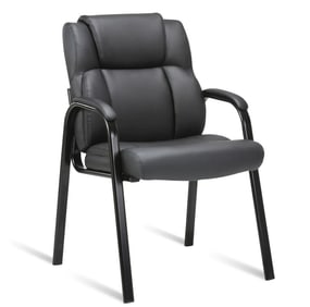 Clatina Lopez Leather Guest Chairs (2) New In Box