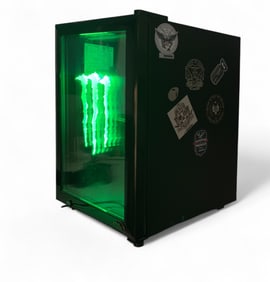Monster Energy Drink Branded Mini Fridge