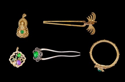 Chinese Hair Pins and Jewelry