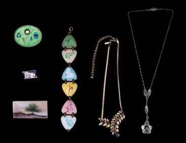Art Jewelry, some Signed