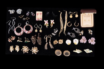 Costume & Vintage Earring Grouping