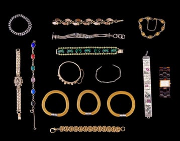Vintage Costume Jewelry, Anne Klein, more