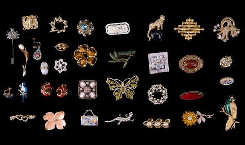 Monet, Avon, Napier, Hobe, more Brooches