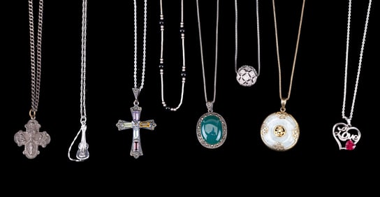 Sterling Silver Chains and Pendants