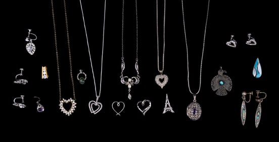 Sterling Silver Jewelry Grouping