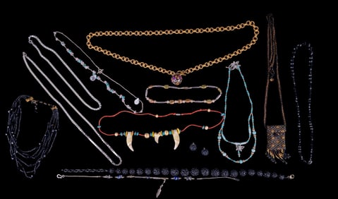 Vintage Costume and Natural Stone Necklaces