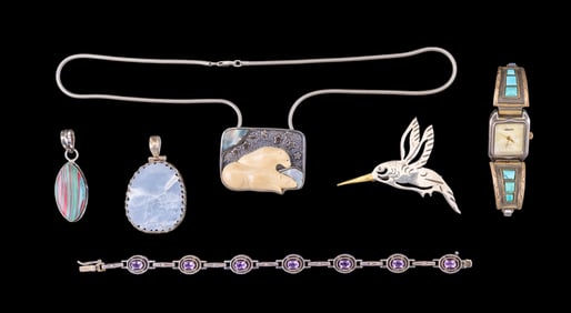 Taxco, Zealandia, & Ntv. American Sterling Jewelry