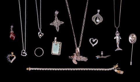 Sterling Necklaces, Pendants, & Other Jewelry