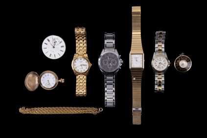 Fossil, Citizens, Elgin Watches and Movements