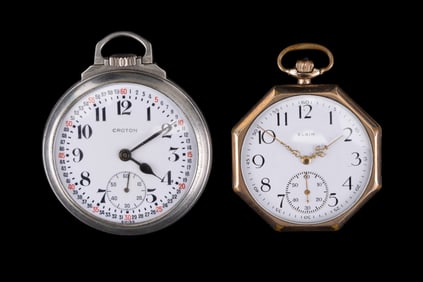 Crofton and Elgin Pocket Watches