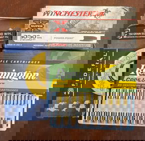 30-30 Ammunition Winch. Remington, Fed