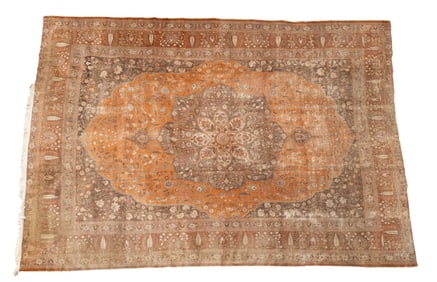 Antique Tabriz Rug ~10'x13.5'