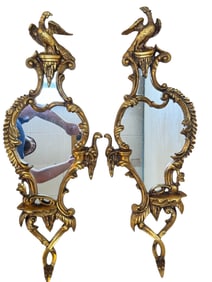 Federal Style Gilt Mirrors (2) Shapely