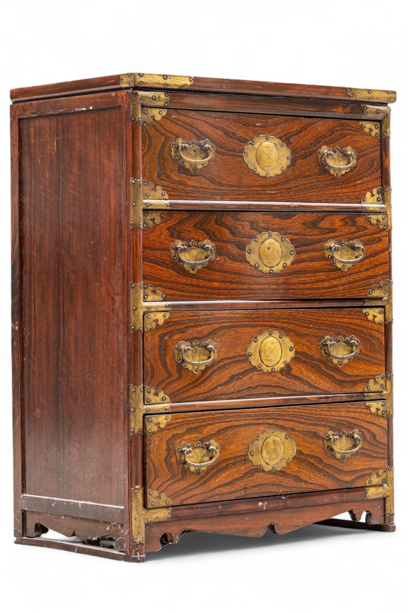 Antique Korean 4 Drawer Chest (1 of 12)