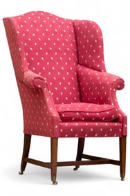 Pennsylvania Early Walnut Wing Chair