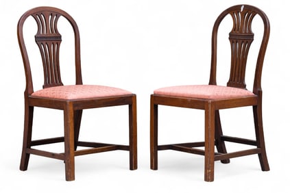Pair of Period Hepplewhite Side Chairs