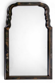 Decorative Arts Inc. Japanned Chinoiserie Mirror
