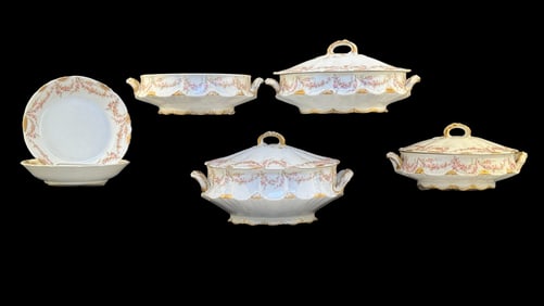 Theodore Haviland Serving Dishes & Plates (6)