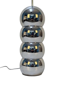 MCM Chrome Bubble Lamp