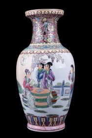 Chinese White Glaze Republic Period Vase