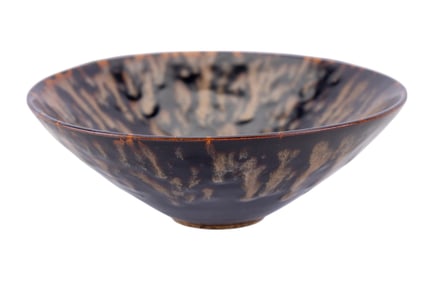 Early Chinese Drip Glaze Tea Bowl