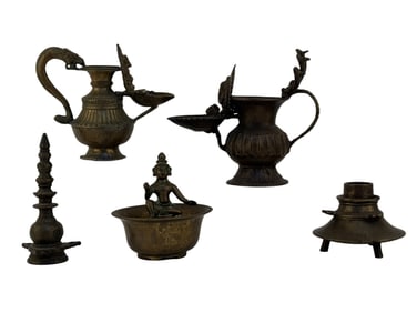 Antique Asian Censers (4)