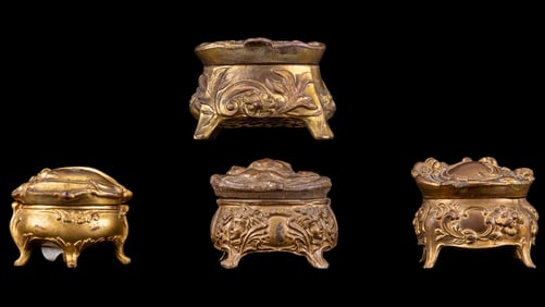 Early & Antique Vanity Boxes (4)