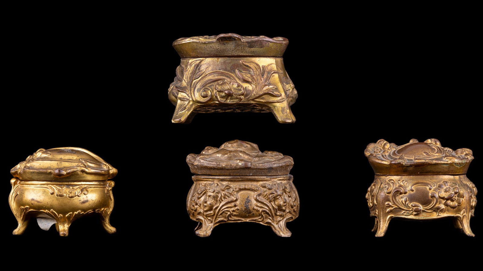 Early & Antique Vanity Boxes (4) (1 of 10)