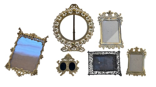 Victorian Brass Frame, Victorian Style Frames