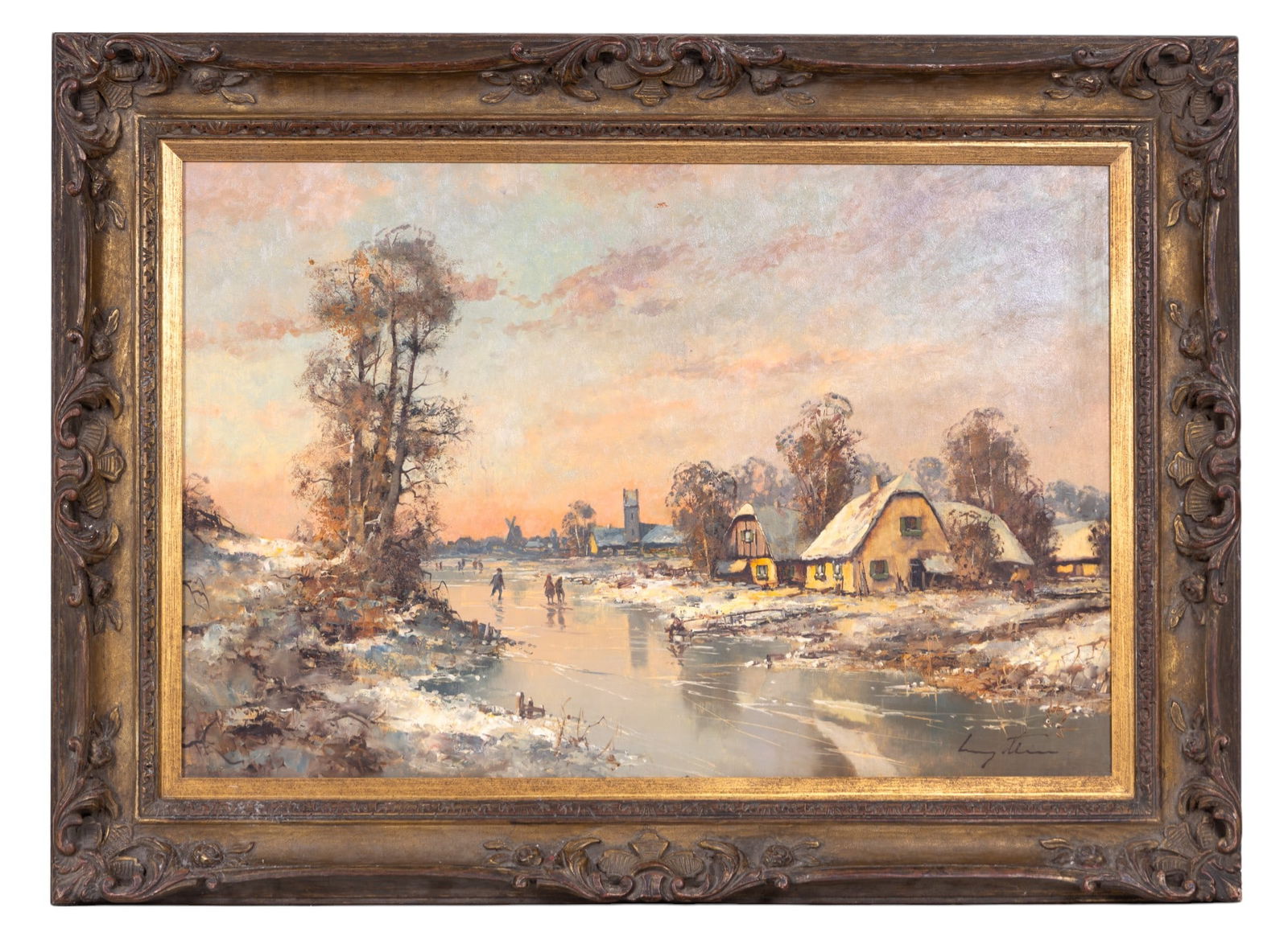 20C Large Signed O/c Landscape (1 of 11)