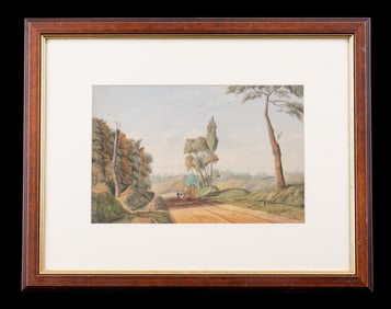 Anthony Copley Fielding (1787-1855) W/c Landscape